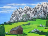 Am Hochkönig, 60 x 80 Acryl